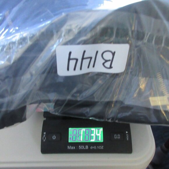 Michael Kors Leather Knee High Riding Tall Boots Women 7.5 Black Low Heels 1034 - Picture 15 of 15